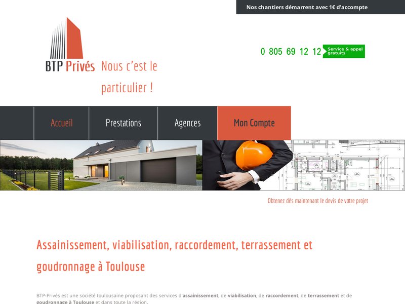 BTP-Privés, spécialiste des grands travaux de construction à Toulouse 