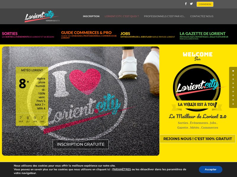 Lorient.city : Plateforme web pour trouver plus facilement les professionnels de Lorient
