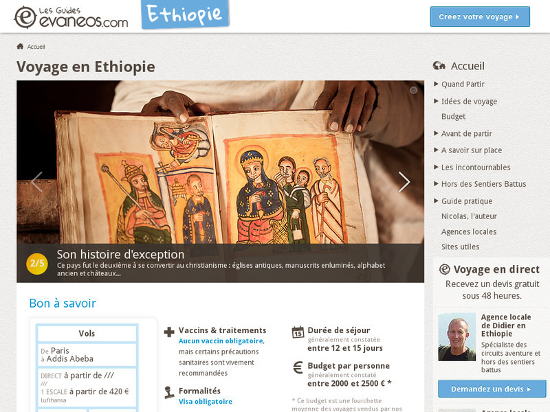 Un guide pour voyager en Ethiopie