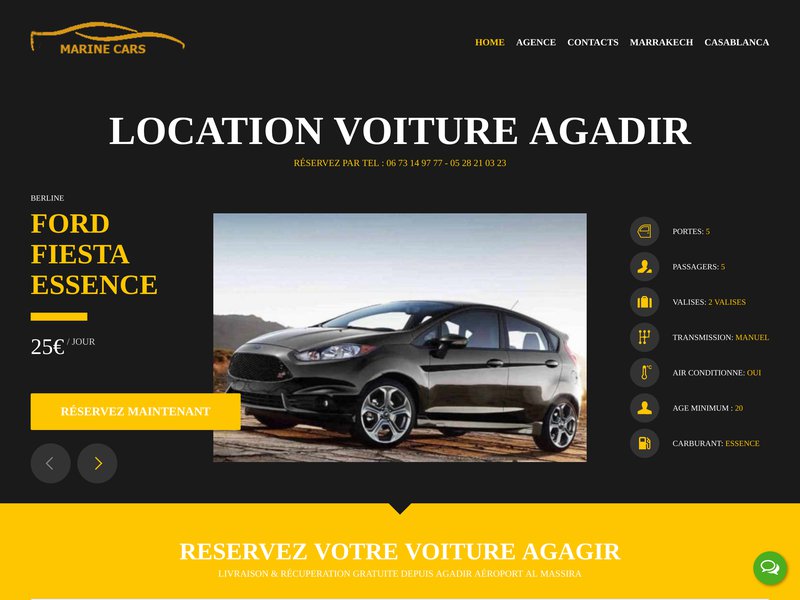 Voyagez l’esprit tranquille grâce à une location de voiture à Agadir
