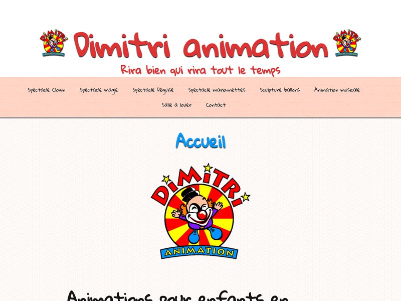 Dimitri animation, votre spécialiste animation de spectacles pour enfants à Genève