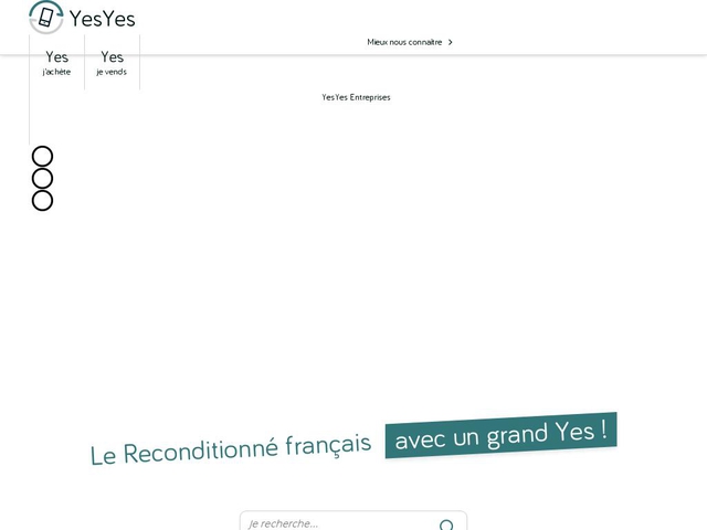 Yes Yes, leader de vente de smartphones reconditionnés en France