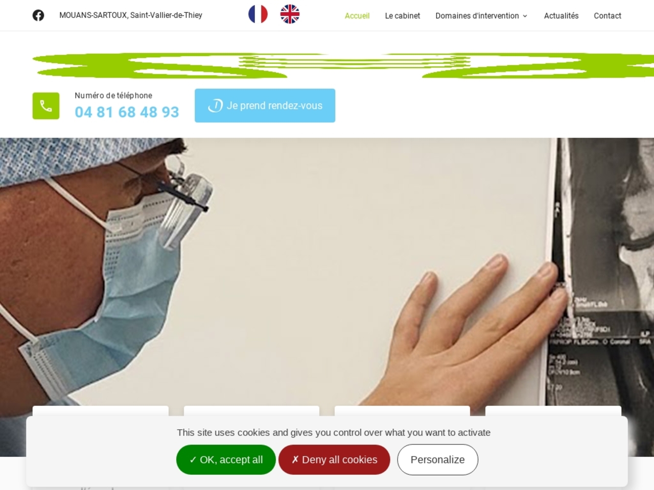 Dr Gaspar : Cabinet de chirurgie orthopédique à Mouans-Sartoux
