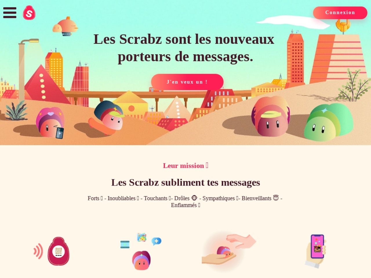 Scrabz, les nouveaux messagers