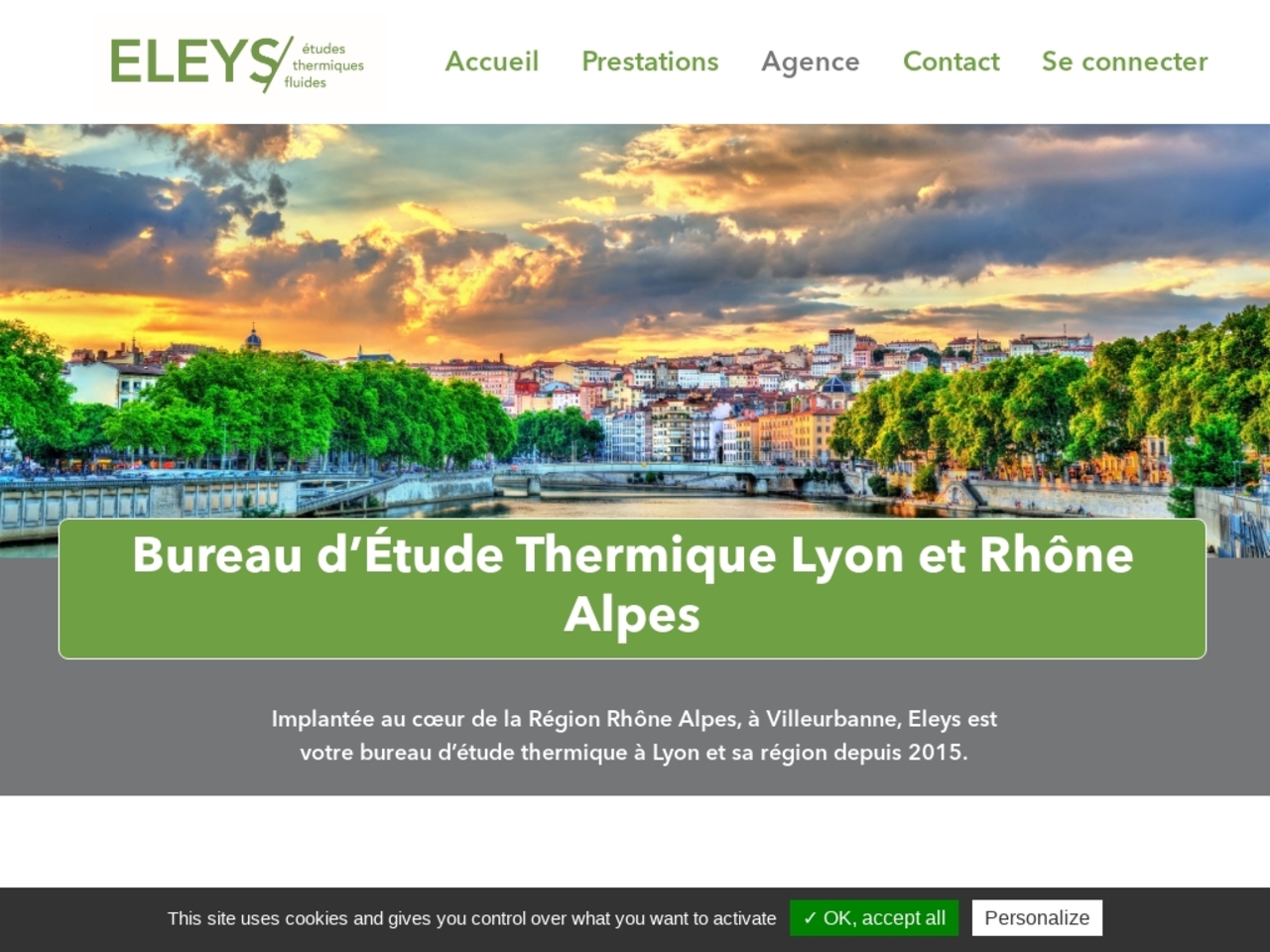 Eleys : le bureau d'étude thermique et fluide à Lyon (Rhône-Alpes) pour les copropriétés et les entreprises