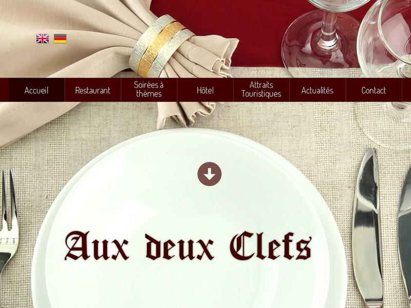 Aux Deux Clefs : tradition alsacienne dans votre restaurant à Marmoutier