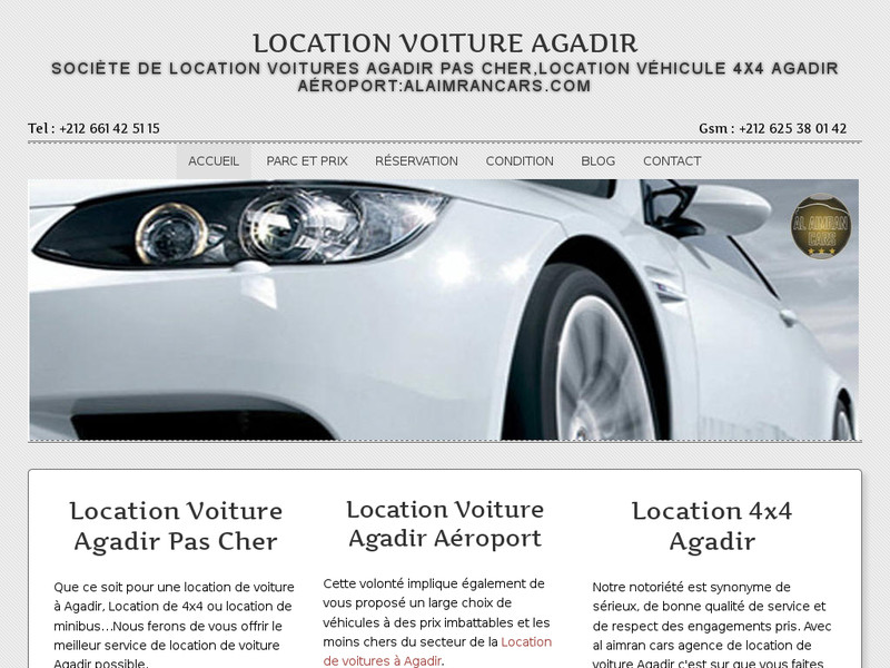 Location de voiture au Maroc, les prix en chute libre