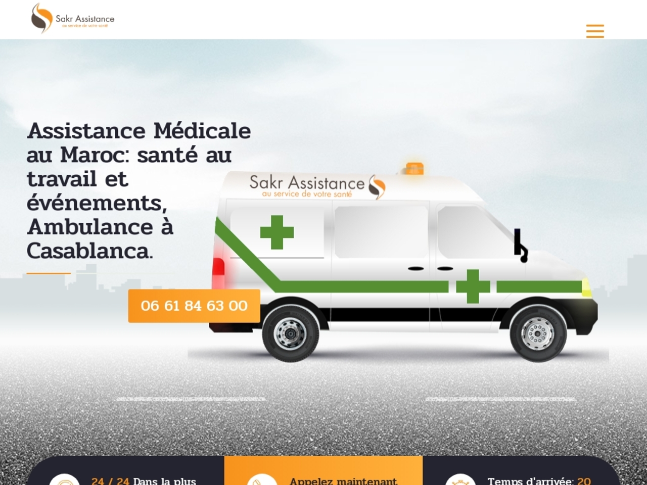 Une assistance médicale et ambulance privée pour travail et événements