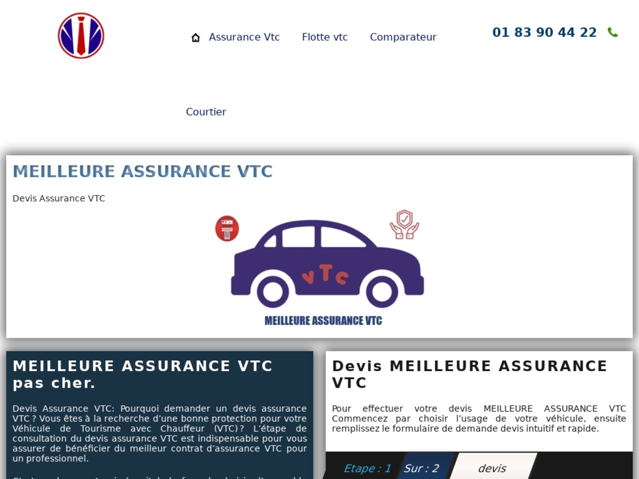 Meilleure Assurance VTC : prix pas cher 