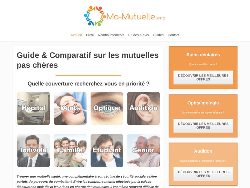 Ma-Mutuelle : Comparatif Pour Chosir La Meilleure Mutuelle