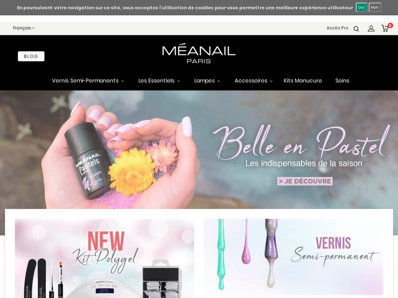 Méanail Paris La Marque De Vernis Semi Permanent