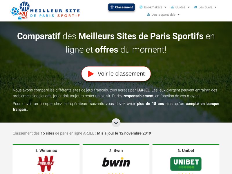 Meilleur Site De Paris Sportif : Paris Sportifs: Comparatif Et Avis Des ...