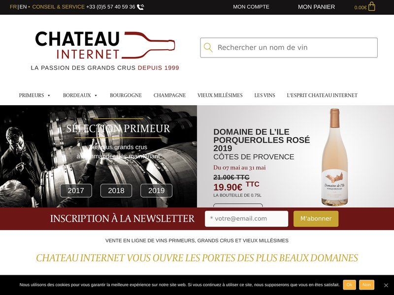 Château Internet : Pour l’achat de grands crus en ligne