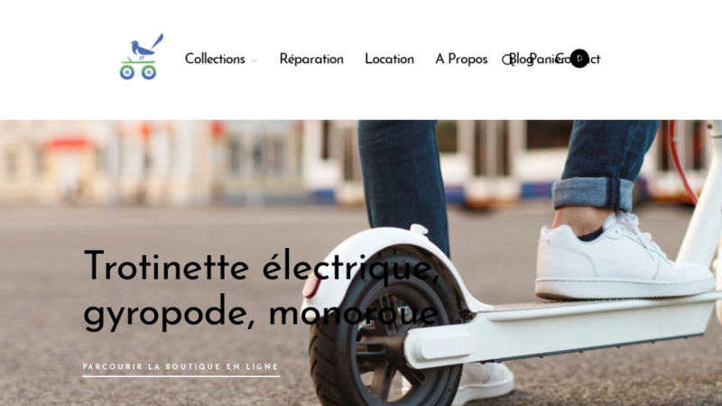 Panier pour trottinette électrique - Trott en Provence