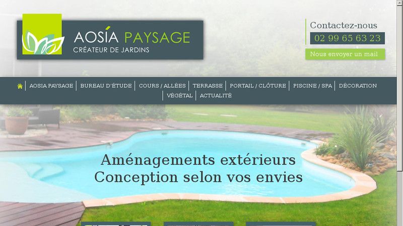 AOSIA PAYSAGE : Découvrez les services de votre paysagiste à Rennes en Ille et Vilaine 35