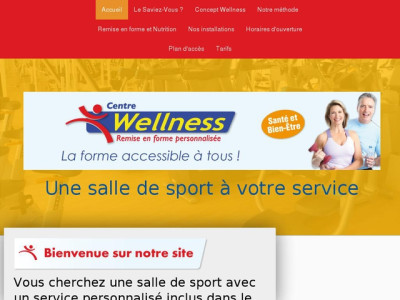 Centre Wellness : Salle de sport avec un service personnalisé