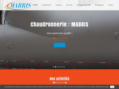 MABRIS, le spécialiste en chaudronnerie tuyauterie en Mayenne 53