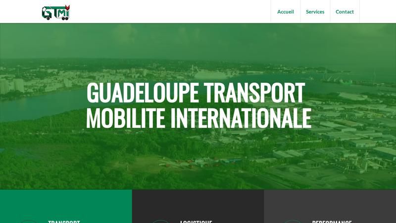 GTMI : Transport  et mobilité internationale en Guadeloupe et environs