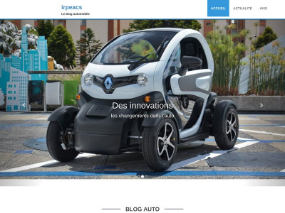 Irpeacs, site d'informations sur les véhicules automobiles