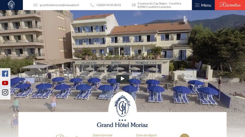 Grand Hôtel Moriaz : hôtel 3 étoiles à Lavandu