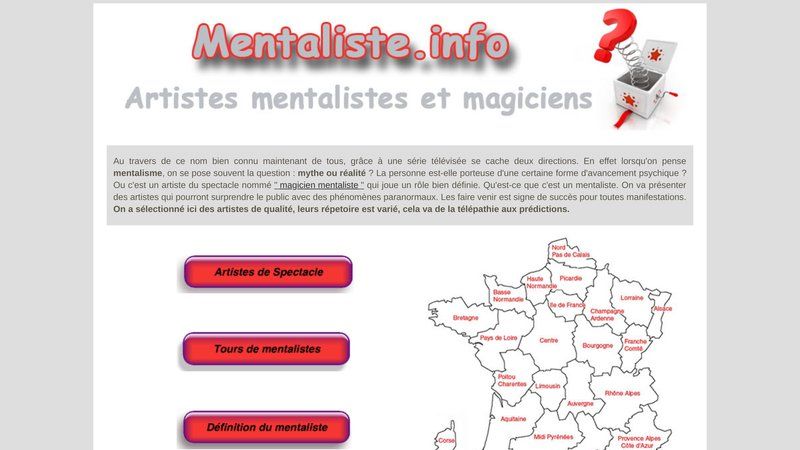 Un spectacle de magie et de mentalisme à Paris