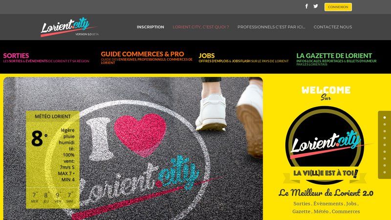 Lorient.city : Plateforme web pour trouver plus facilement les professionnels de Lorient
