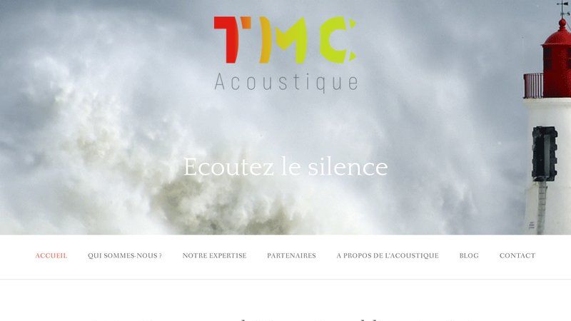 TMC acoustique : le spécialiste en acoustique qui vous facilite la vie