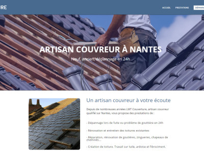 Une entreprise de couverture spécialiste des charpentes et des toits en zinc à Nantes
