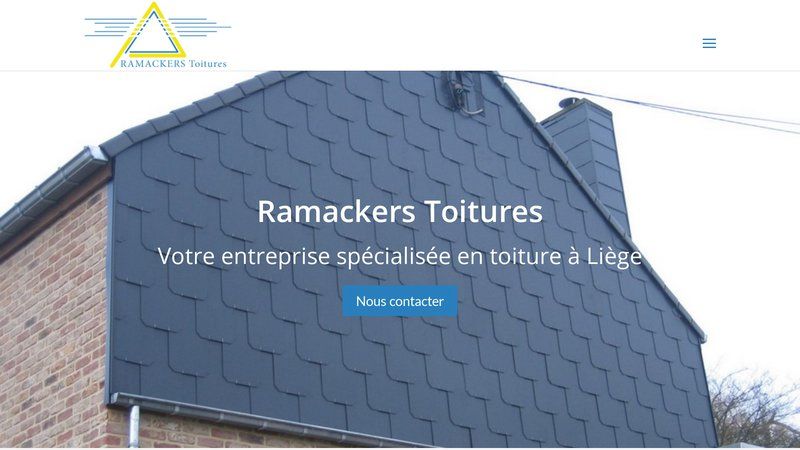Ramackers Toitures, spécialiste de travaux de couverture de toiture à Liège