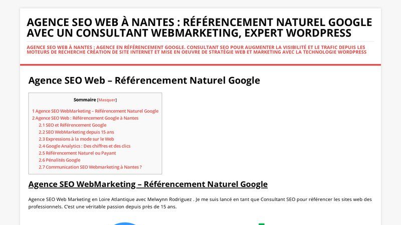 Agence Seo web à Nantes