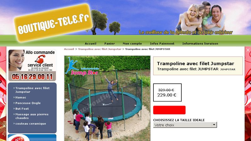 Laissez vos enfants profiter d'un trampoline 