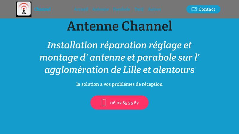 Antenne Channel, entreprise d'antennistes à Lille