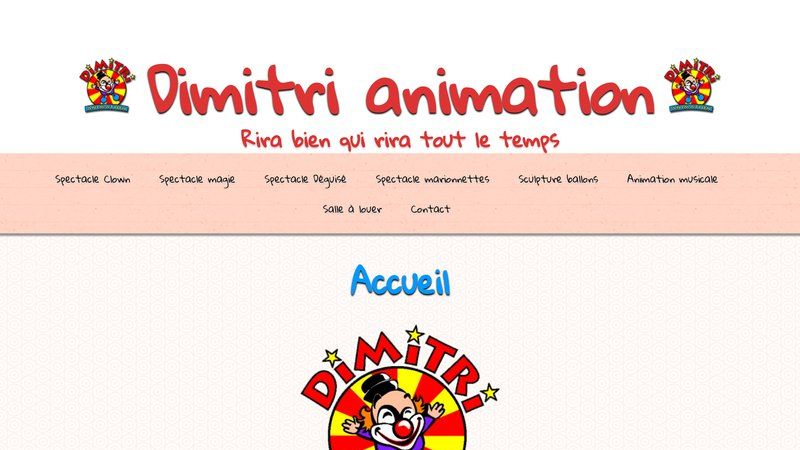 Dimitri animation, votre spécialiste animation de spectacles pour enfants à Genève