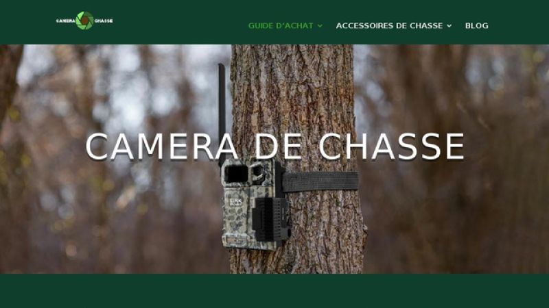 CAMERA DE CHASSE, guide d'information dédié aux caméras de chasse