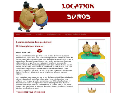 Se transformer en sumo avec une location de costume