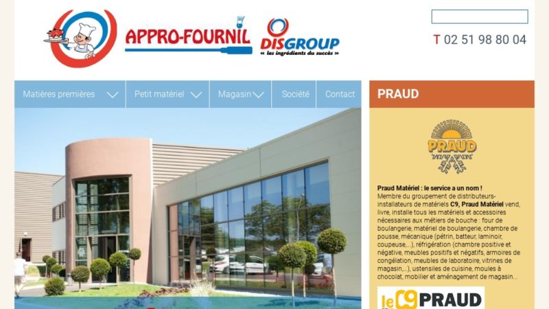 Appro-Fournil, spécialistes de distribution de produits et de matériels pour les professionnels de métiers de bouche