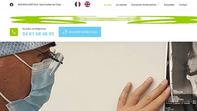 Dr Gaspar : Cabinet de chirurgie orthopédique à Mouans-Sartoux