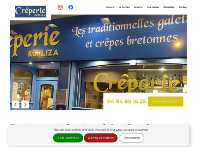 Le Kerliza, restaurant breton spécialiste de vente de crêpes à La Garde