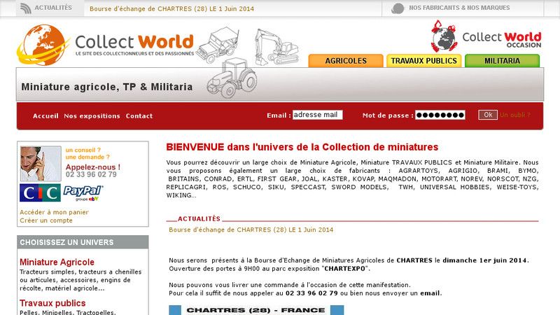 Collect World : le monde agricole version miniature