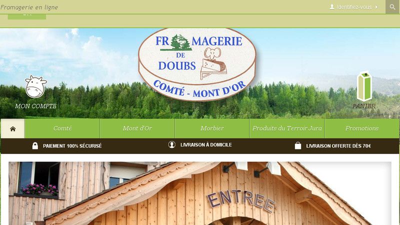 Fromagerie de Doubs : acheter son fromage en ligne