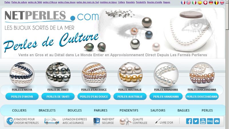 NetPerles : la bijouterie en ligne spécialisée en perles de culture