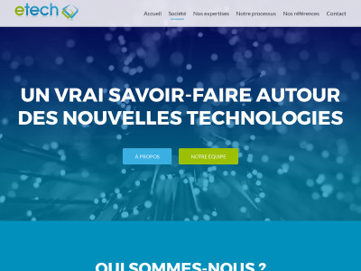 eTech, une ESN de haute performance pour votre transformation digitale
