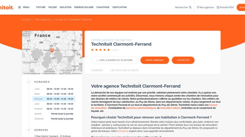 La rénovation maison à Clermont-Ferrand s’appelle Technitoit