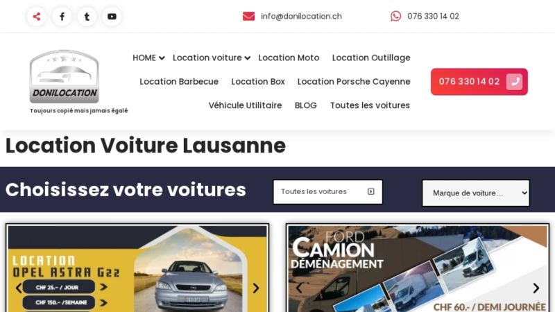 Location de voiture à Lausanne FAQ