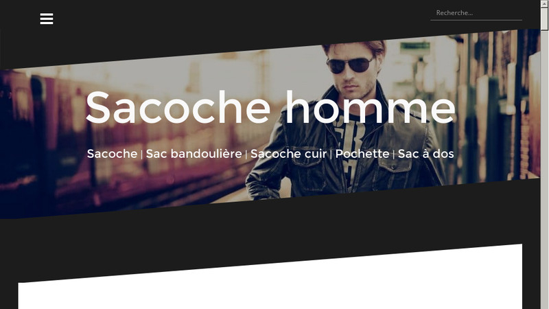 Sacoche homme