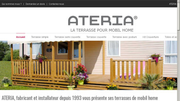 Page d'accueil du site : Ateria Terasse