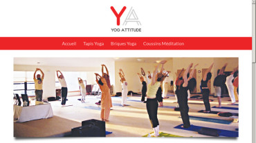 Page d'accueil du site : Yog Attitude