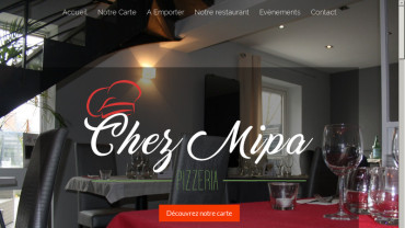 Page d'accueil du site : Chez Mipa