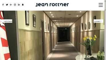 Page d'accueil du site : Jean Rottner