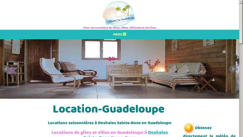 Location Guadeloupe